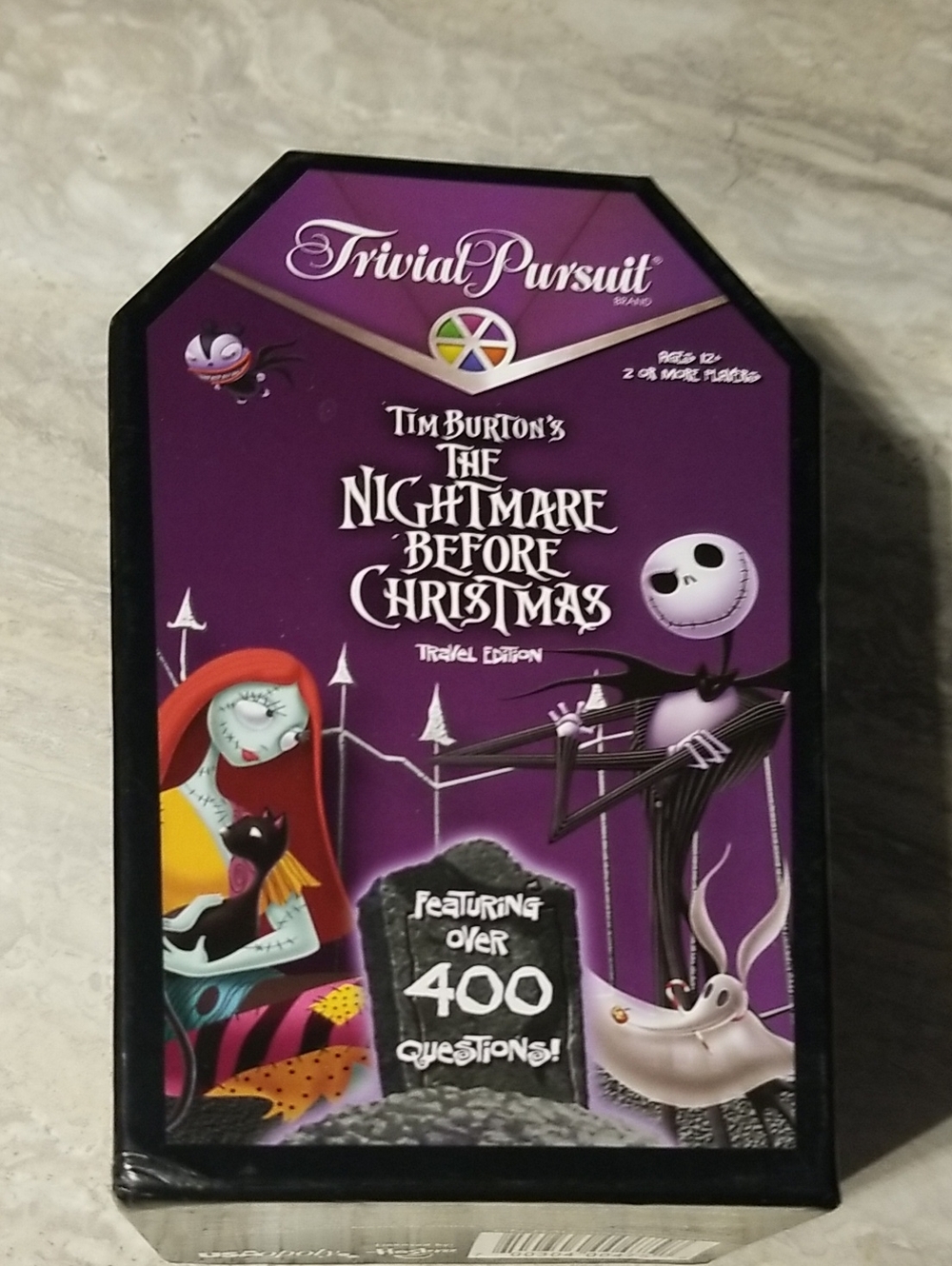 Trival Pursuit Tim Burton's The Nightmare Before Christmas Complete